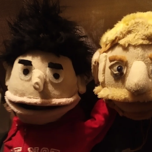 🎭 Five Faces, One Band — The Cup Cup Portrait Puppets